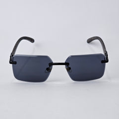 Rimless Wood - Unjaded - 22457 - Black