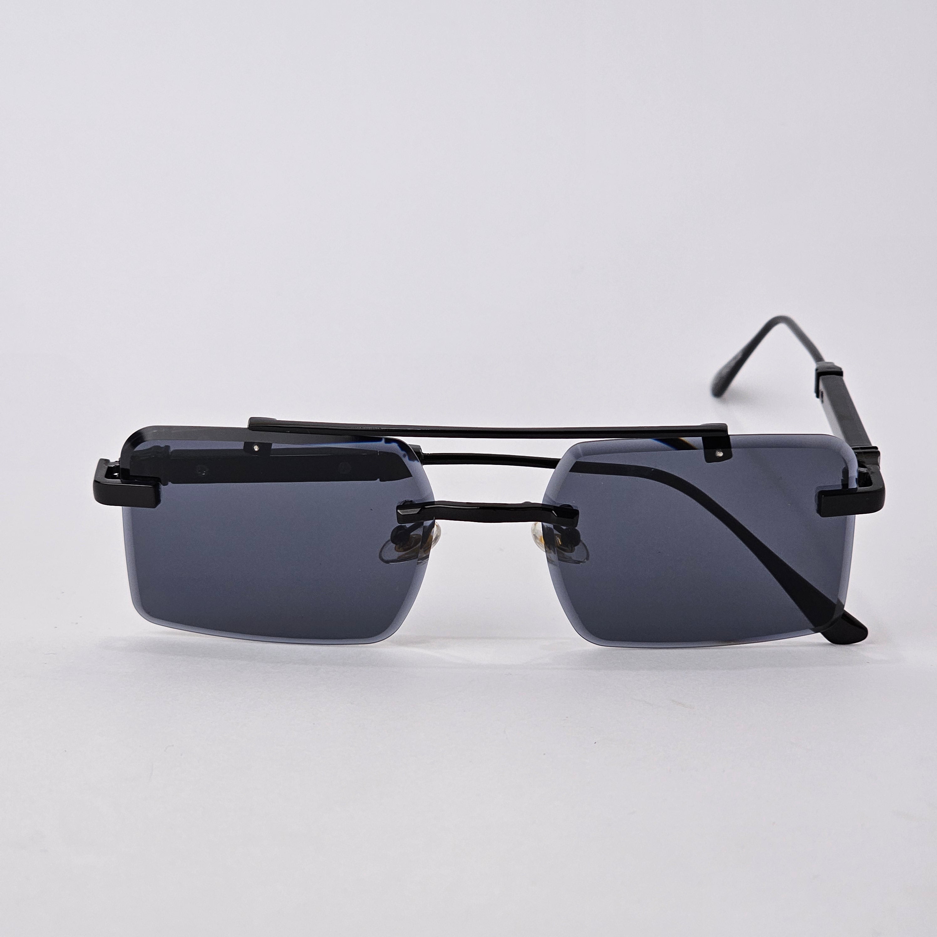 Rimless Bridge - Unjaded - 22451 - Black
