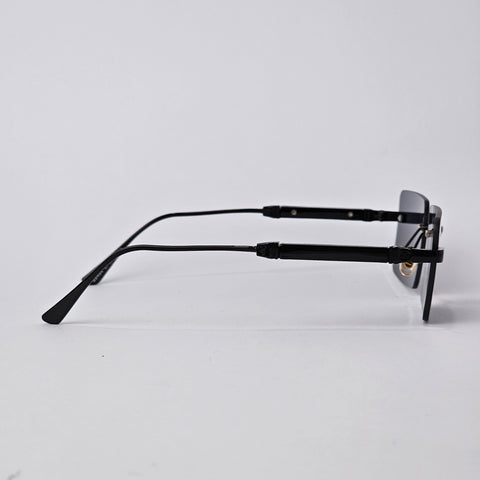 Rimless Rectangle - Unjaded - 22454 - Black