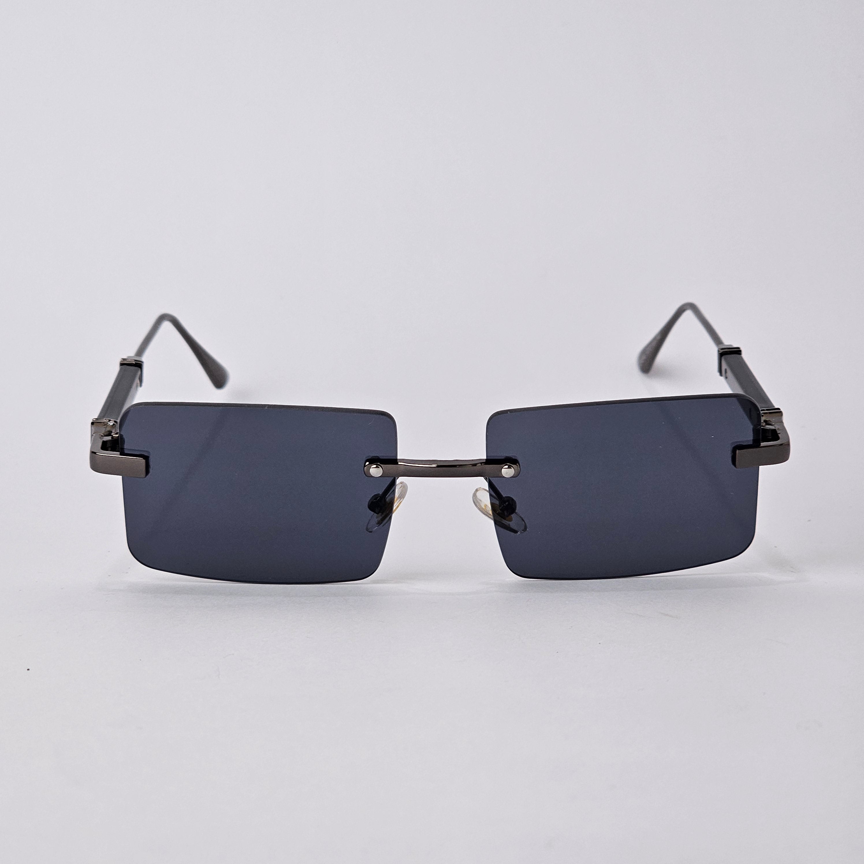 Rimless Rectangle - Unjaded - 22454 - Gun Metal