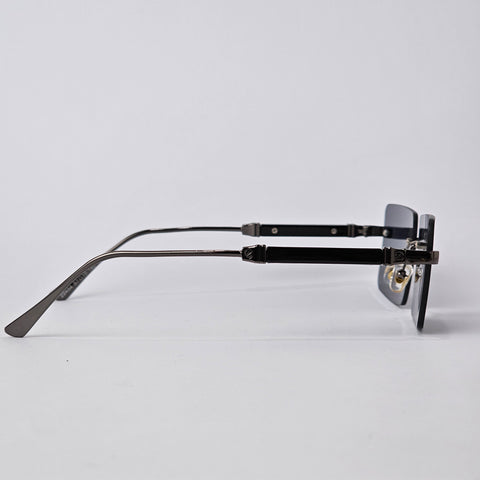 Rimless Rectangle - Unjaded - 22454 - Gun Metal