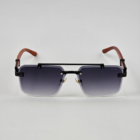 Cartier Rimless Wood - 82317 - Black