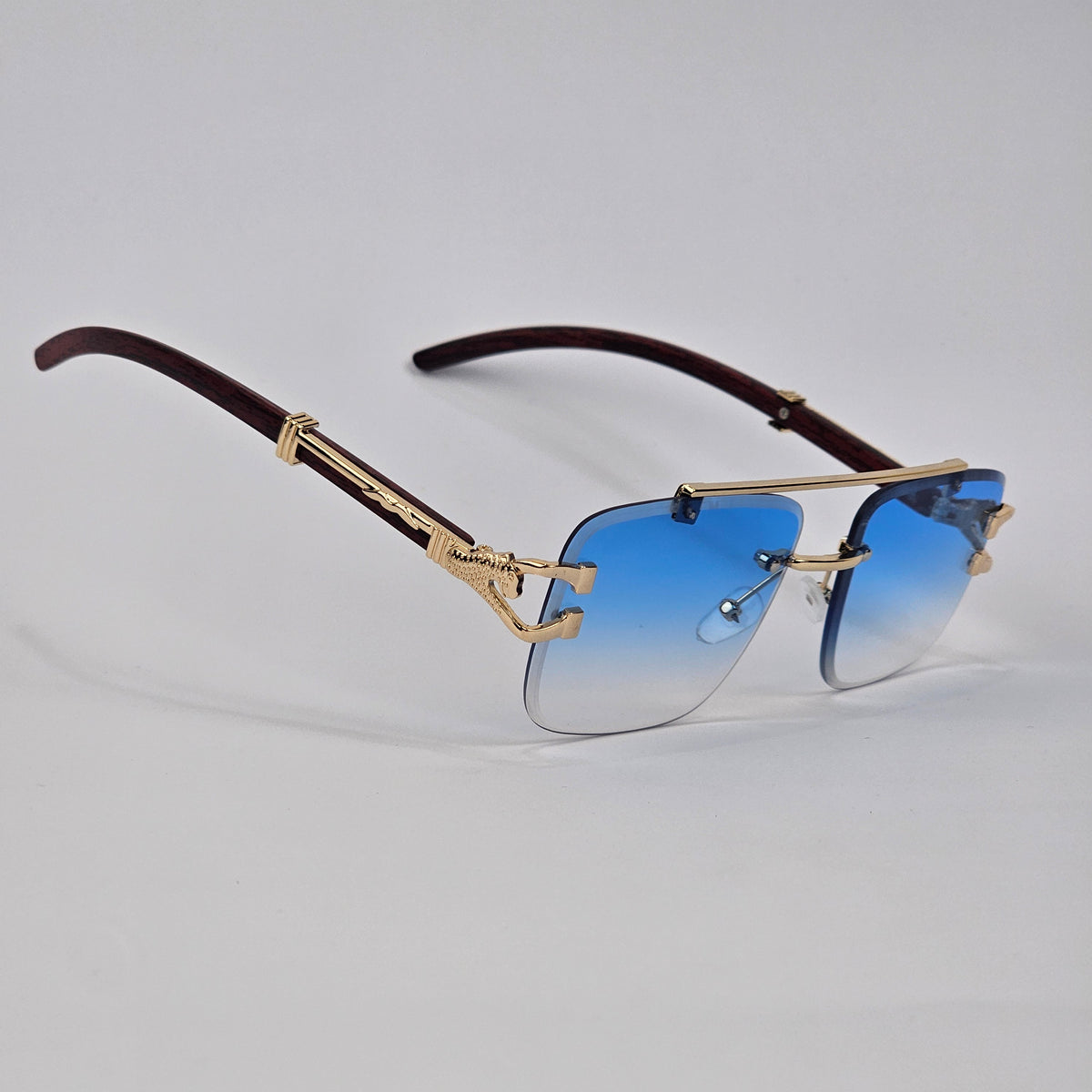 Rimless Spokes - Unjaded - Gold/Blue
