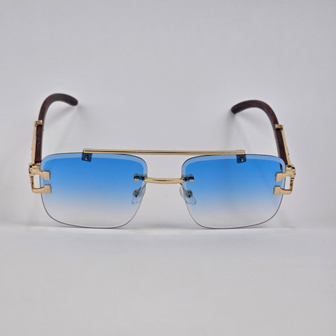 Rimless Spokes - Unjaded - Gold/Blue