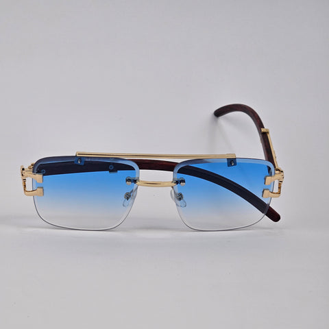 Rimless Spokes - Unjaded - Gold/Blue