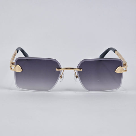 Rimless Triangle - Unjaded - Gold/Black