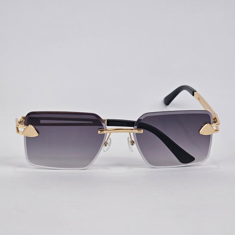 Rimless Triangle - Unjaded - Gold/Black