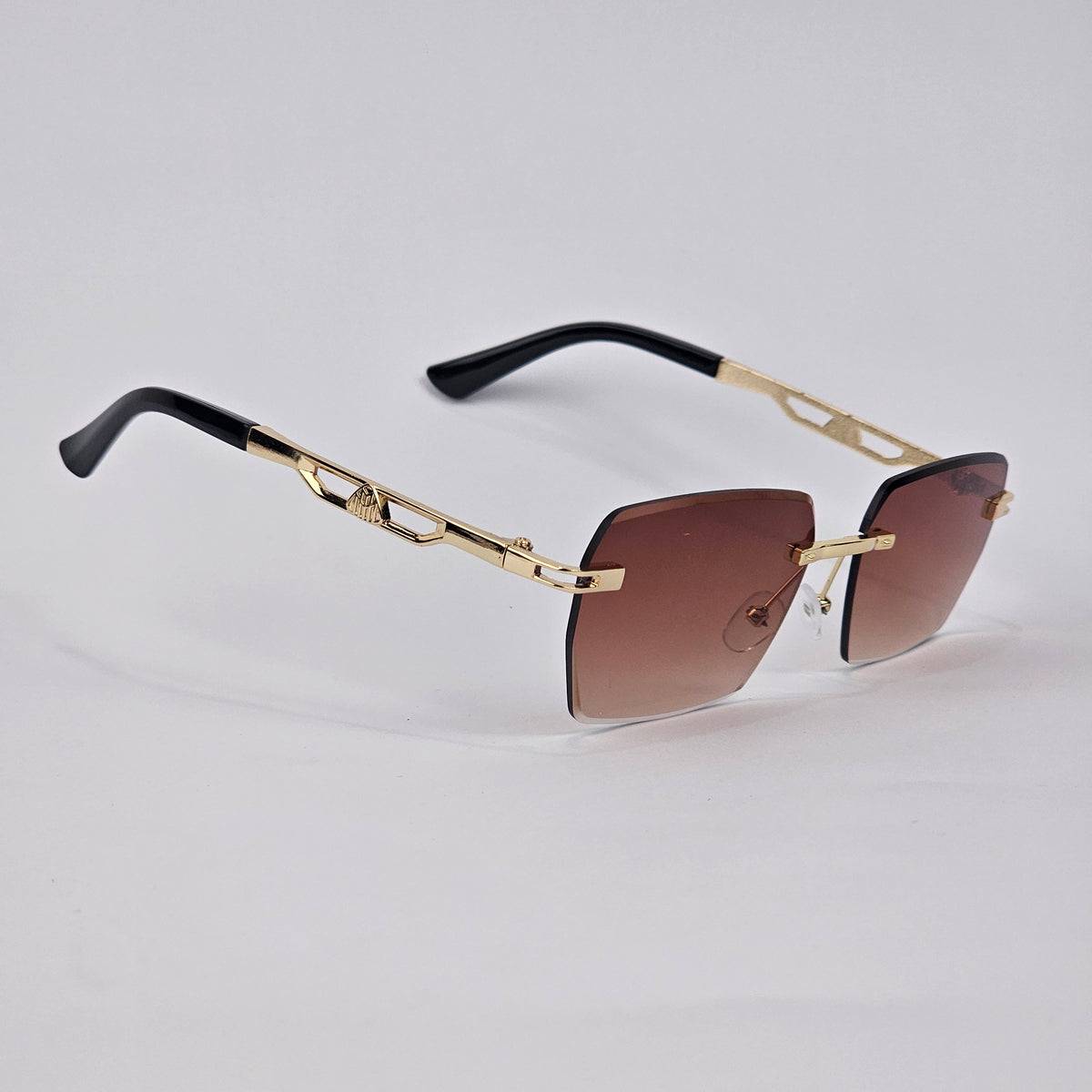 Rimless Emblem - Maybach - Gold/Brown