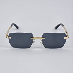 Rimless Emblem - Maybach - Gold/Black