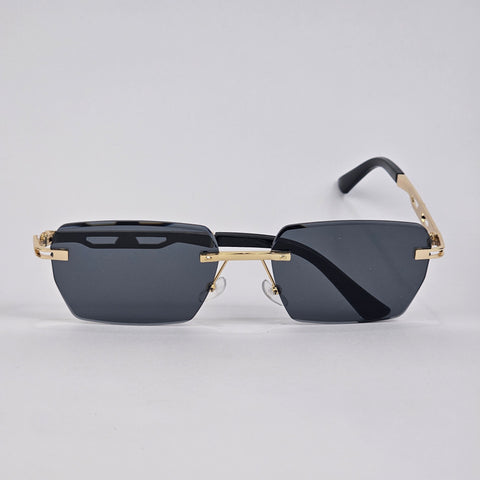 Rimless Emblem - Maybach - Gold/Black