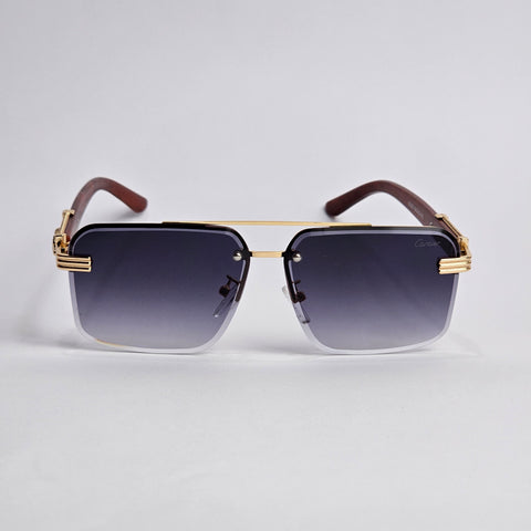 Cartier Rimless PANTHER - 82325 - Gold/Black