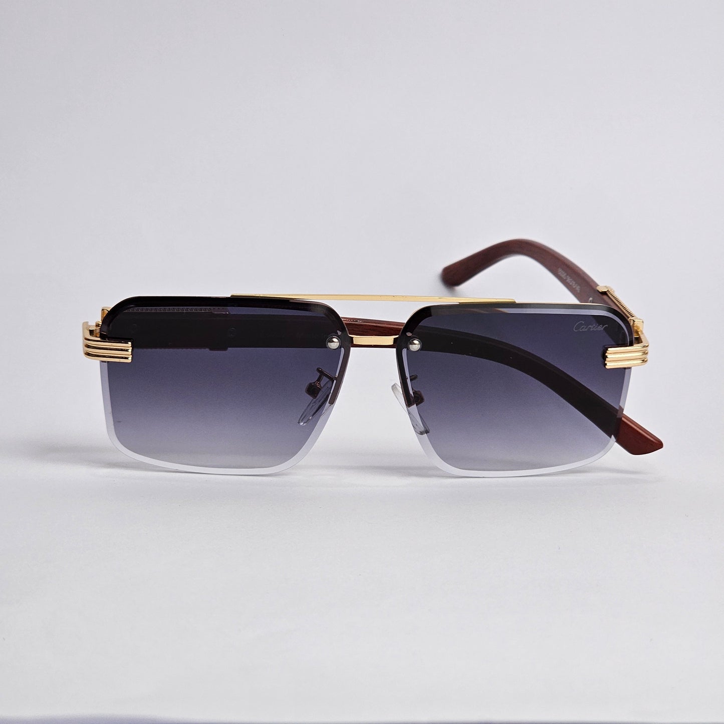 Cartier Rimless PANTHER - 82325 - Gold/Black