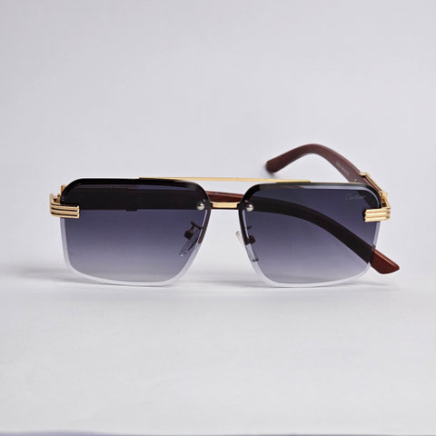 Cartier Rimless PANTHER - 82325 - Gold/Black