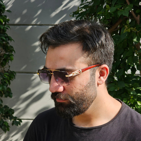 Cartier Rimless PANTHER - 82325 - Gold/Black