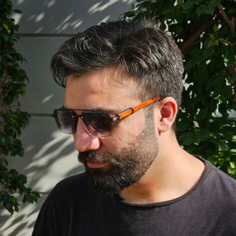 Cartier Rimless Wood - 82317 - Black