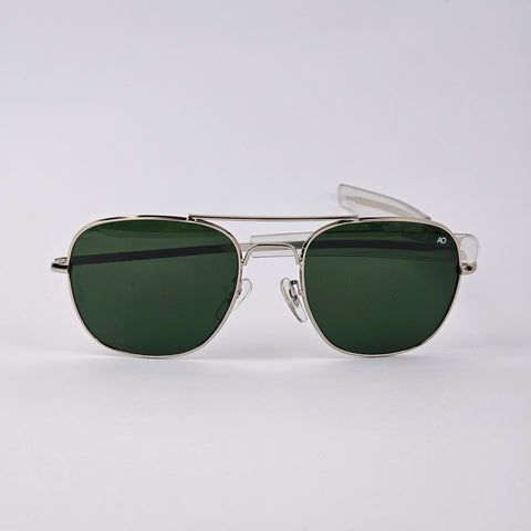 Original Pilot - American Optical - Silver / Green Lens