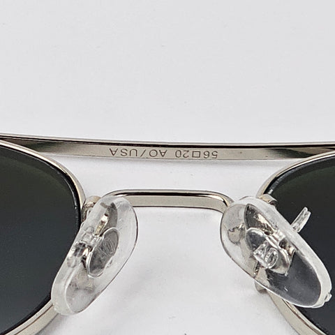 Original Pilot - American Optical - Silver / Green Lens