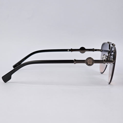 Bling Aviators - Versace - 2653 - Brown