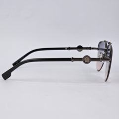 Bling Aviators - Versace - 2653 - Brown