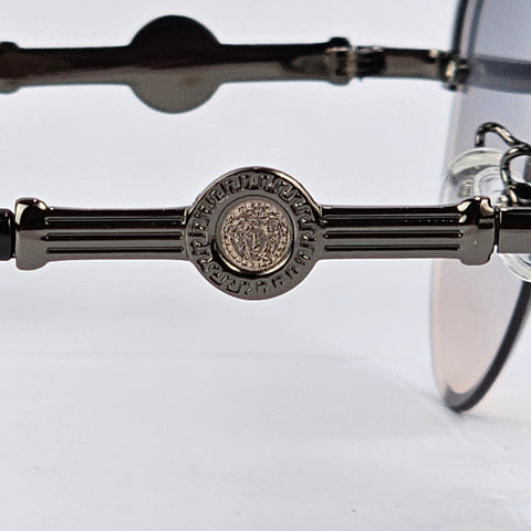 Bling Aviators - Versace - 2653 - Brown