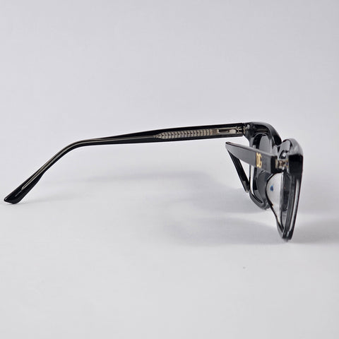 Square - D&G - Acetate - 7707 - Black/Gloss