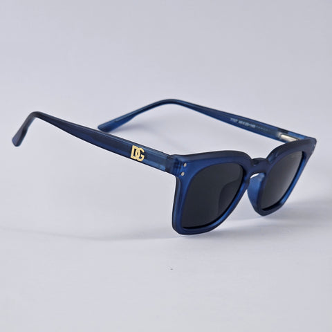 Square - D&G - Acetate - 7707 - Blue