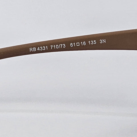 Wide (Lightweight) - RB - 4331 - Polarized - Brown