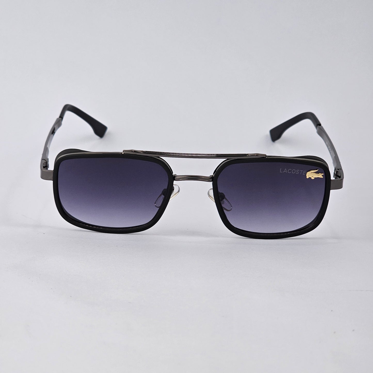 Rectangle Cup - Lacoste - 9017 - Gun Metal - Unisex