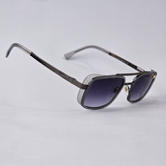 Rectangle Cup - Lacoste - 9017 - Gun Metal/White - Unisex