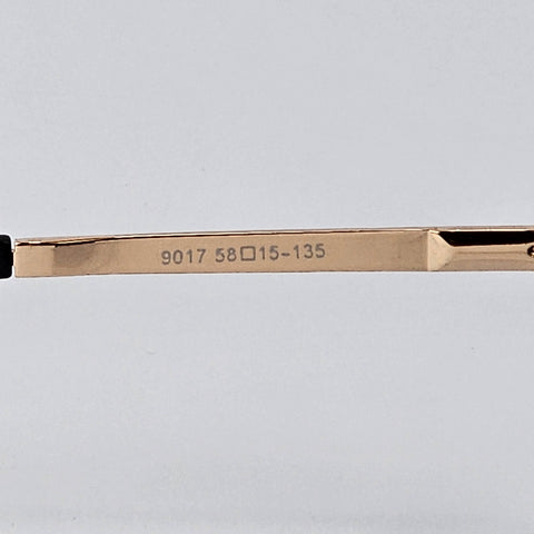 Rectangle Cup - Lacoste - 9017 - Gold/Black - Unisex