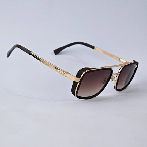 Rectangle Cup - Lacoste - 9017 - Gold/Brown - Unisex