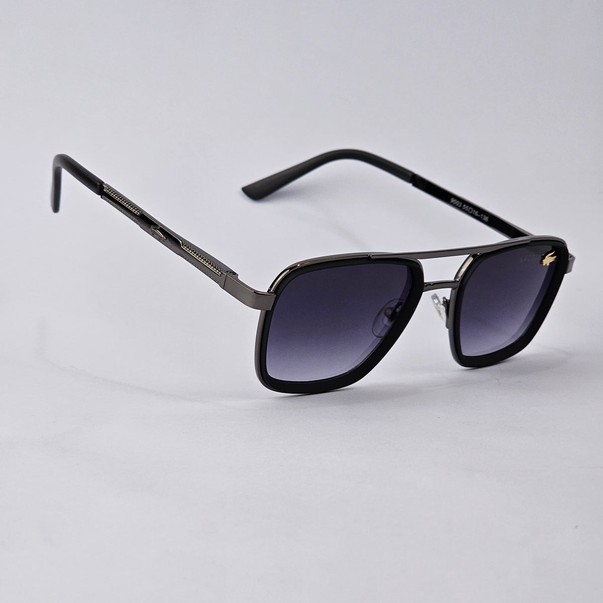 Square Aviators - Lacoste - 9003 - Gun Metal - Unisex
