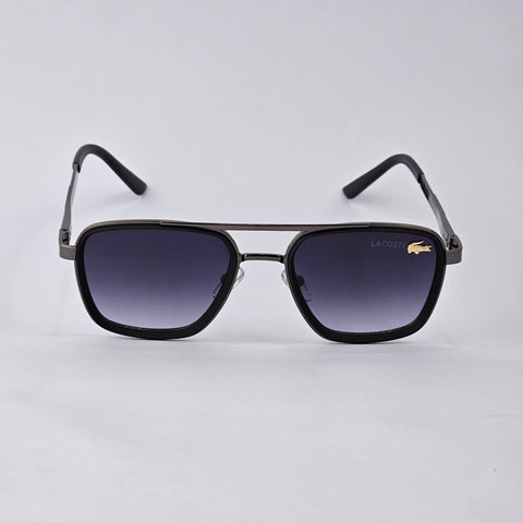 Square Aviators - Lacoste - 9003 - Gun Metal - Unisex