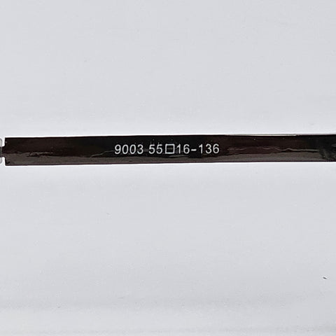 Square Aviators - Lacoste - 9003 - Gun Metal/White - Unisex