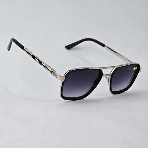 Square Aviators - Lacoste - 9003 - Silver - Unisex