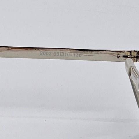 Square Aviators - Lacoste - 9003 - Silver/White - Unisex