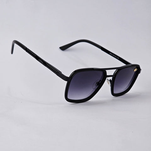 Square Aviators - Lacoste - 9003 - Black - Unisex