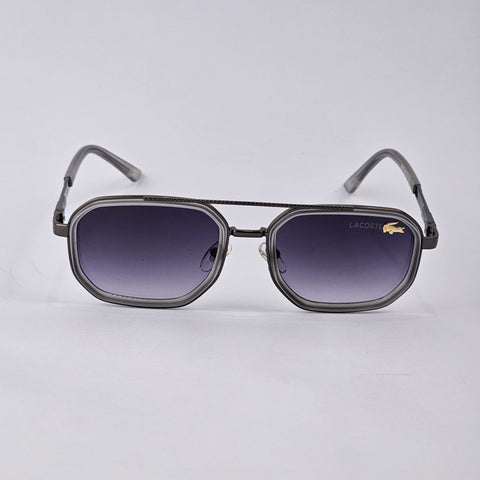 Sleek - Lacoste - 9005- Gun Metal/White - Unisex