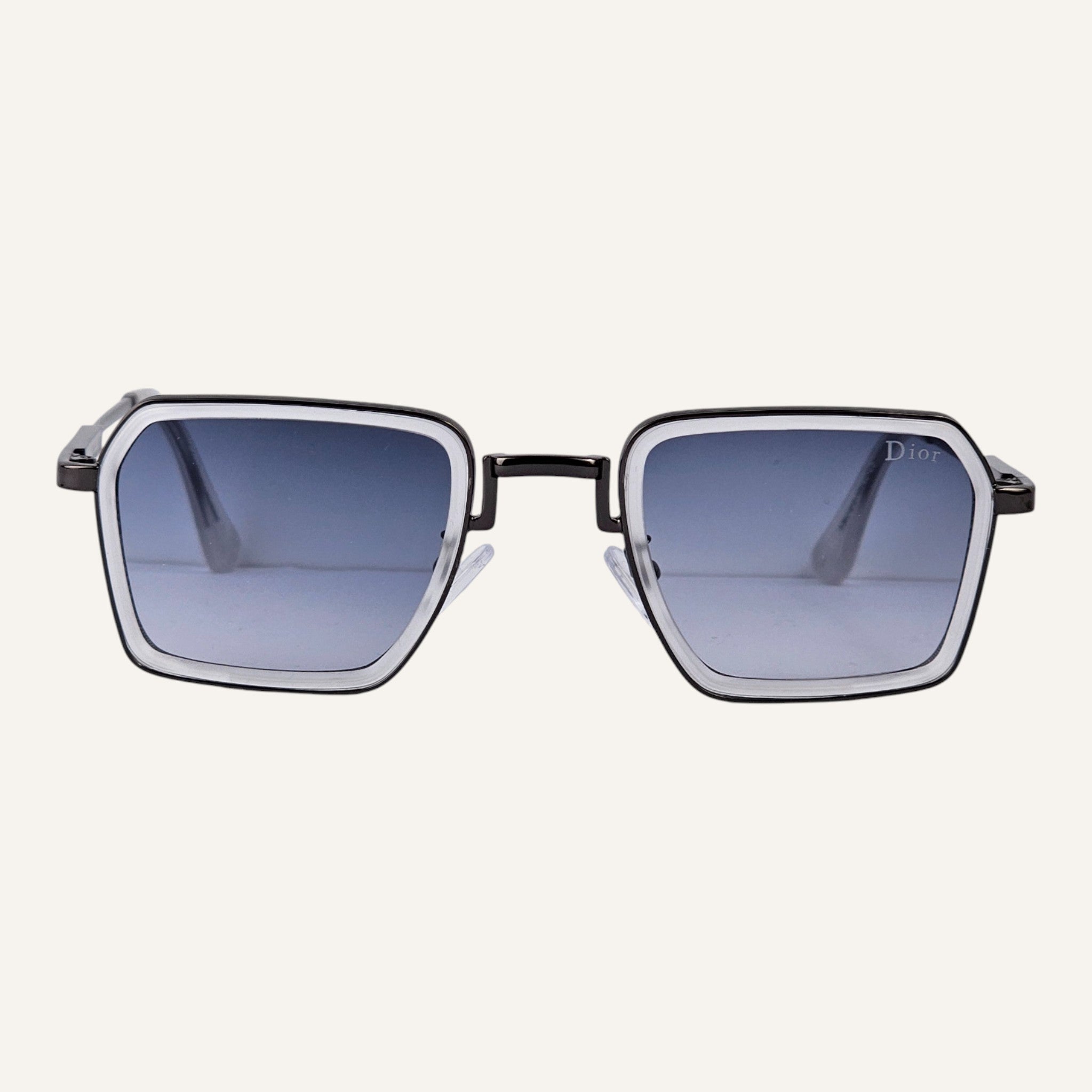 Squared - Dior - Y2155 - Gun Metal/Transparent