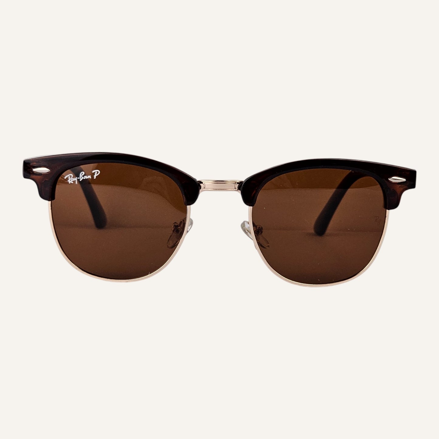Club Master Round - RB - 3016 - Brown (Polarised) - Unisex