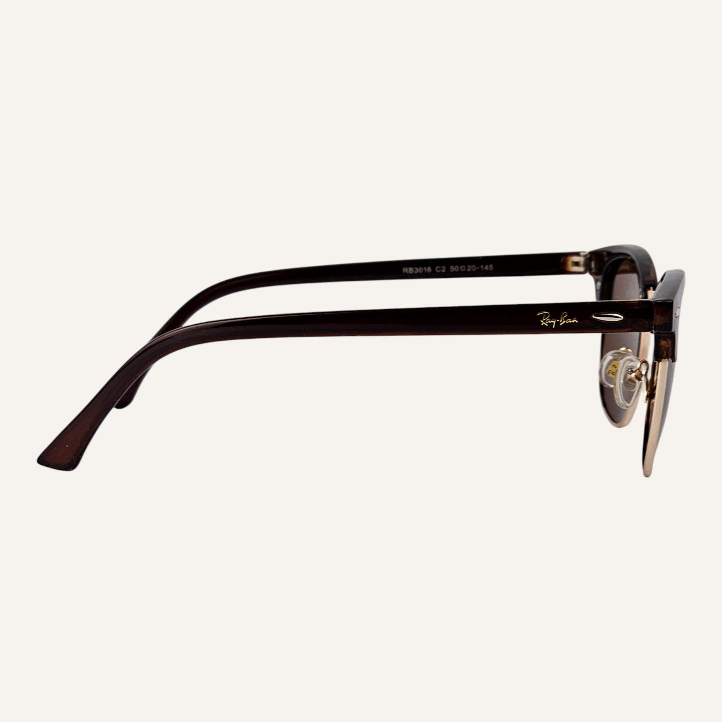 Club Master Round - RB - 3016 - Brown (Polarised) - Unisex