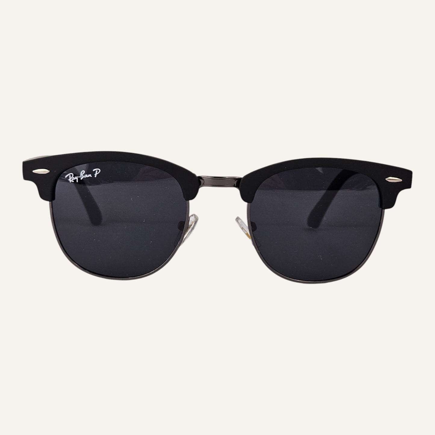 Club Master Round - RB - 3016 - Gun Metal (Polarised) - Unisex