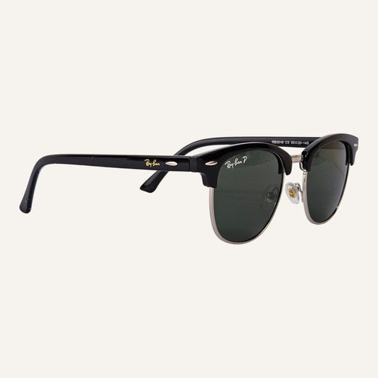 Club Master Round - RB - 3016 - Silver (Polarised) - Unisex