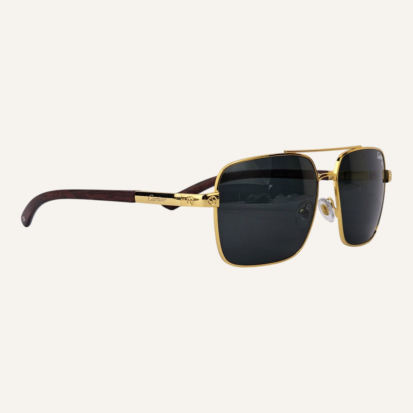 High Aviators - Cartier - Gold/Black - CA25811