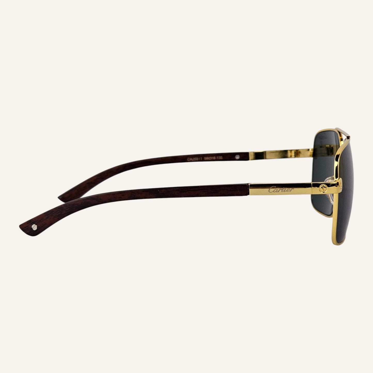 High Aviators - Cartier - Gold/Black - CA25811
