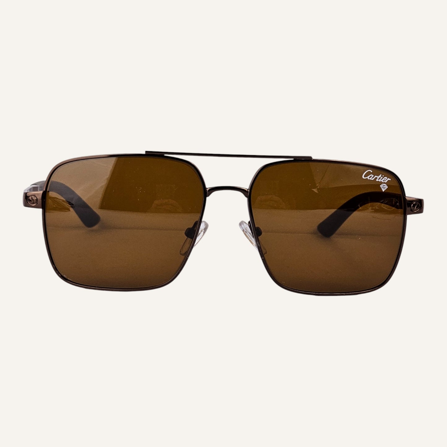 High Aviators - Cartier - Brown - CA25811