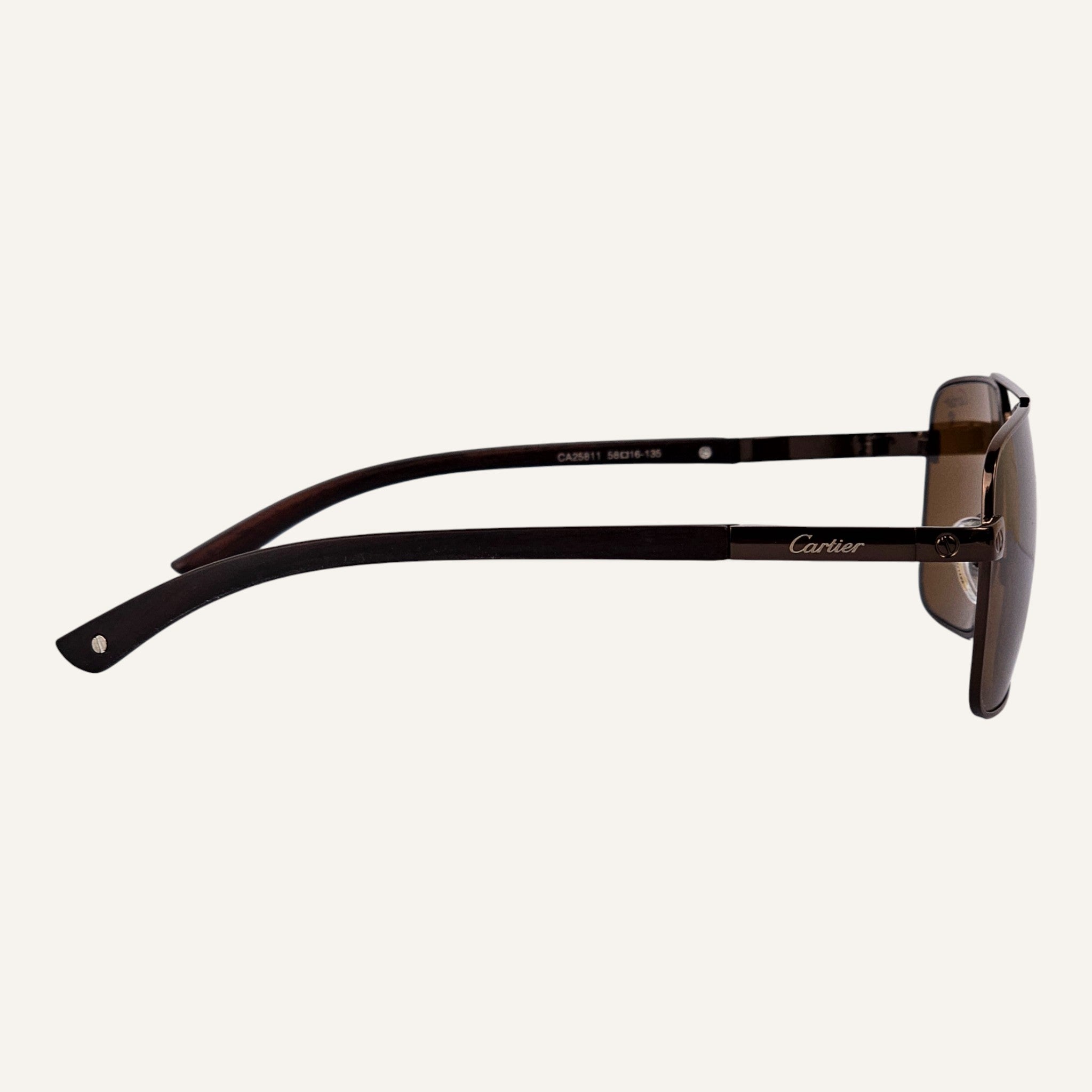High Aviators - Cartier - Brown - CA25811