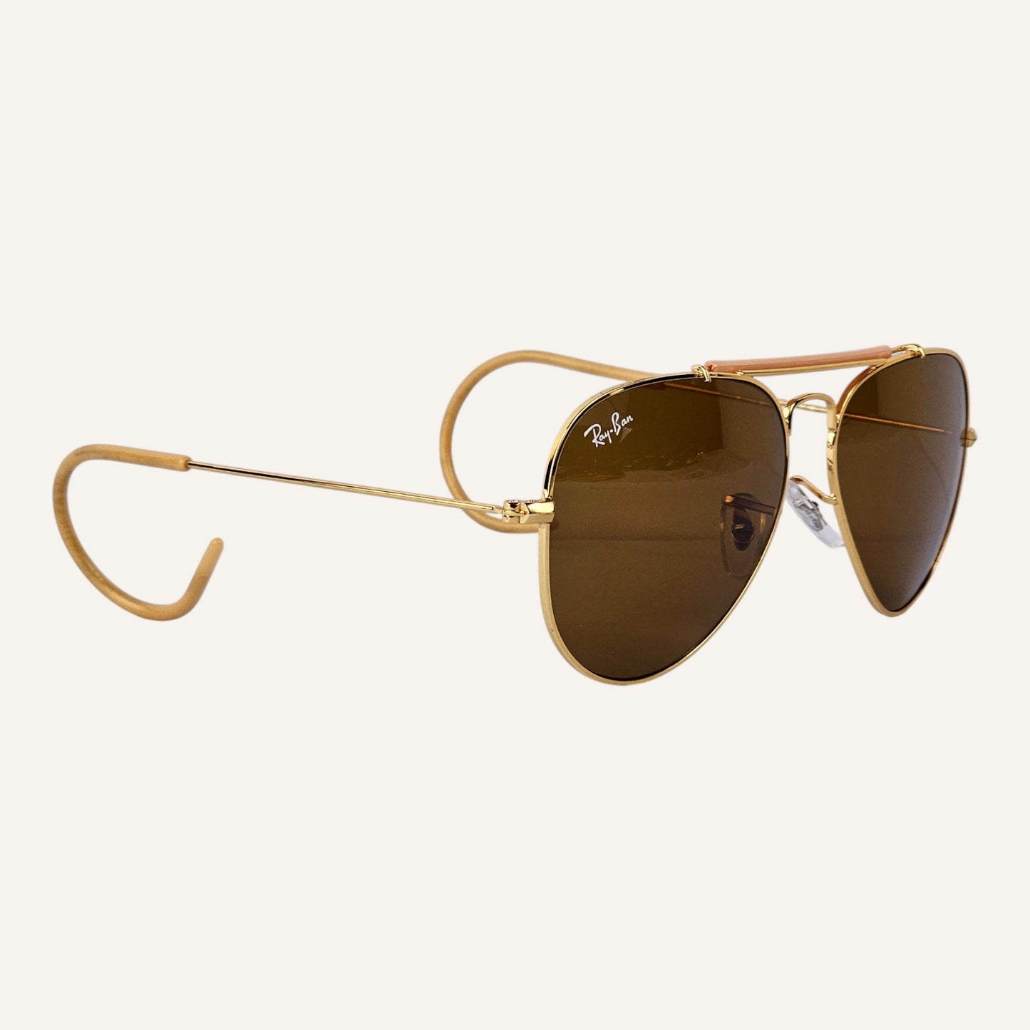 Outdoorsman Aviators - RB - Gold/Brown