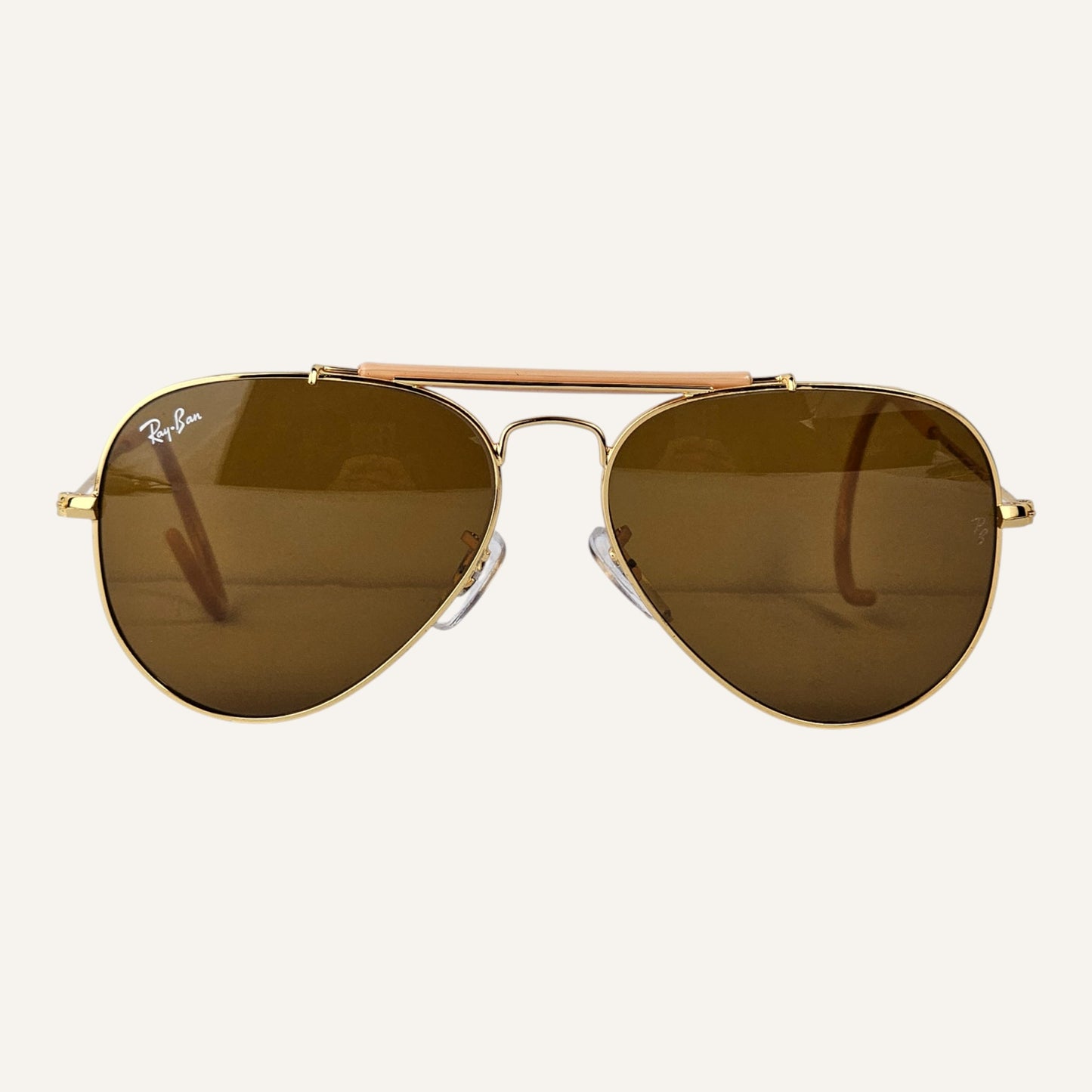 Outdoorsman Aviators - RB - Gold/Brown