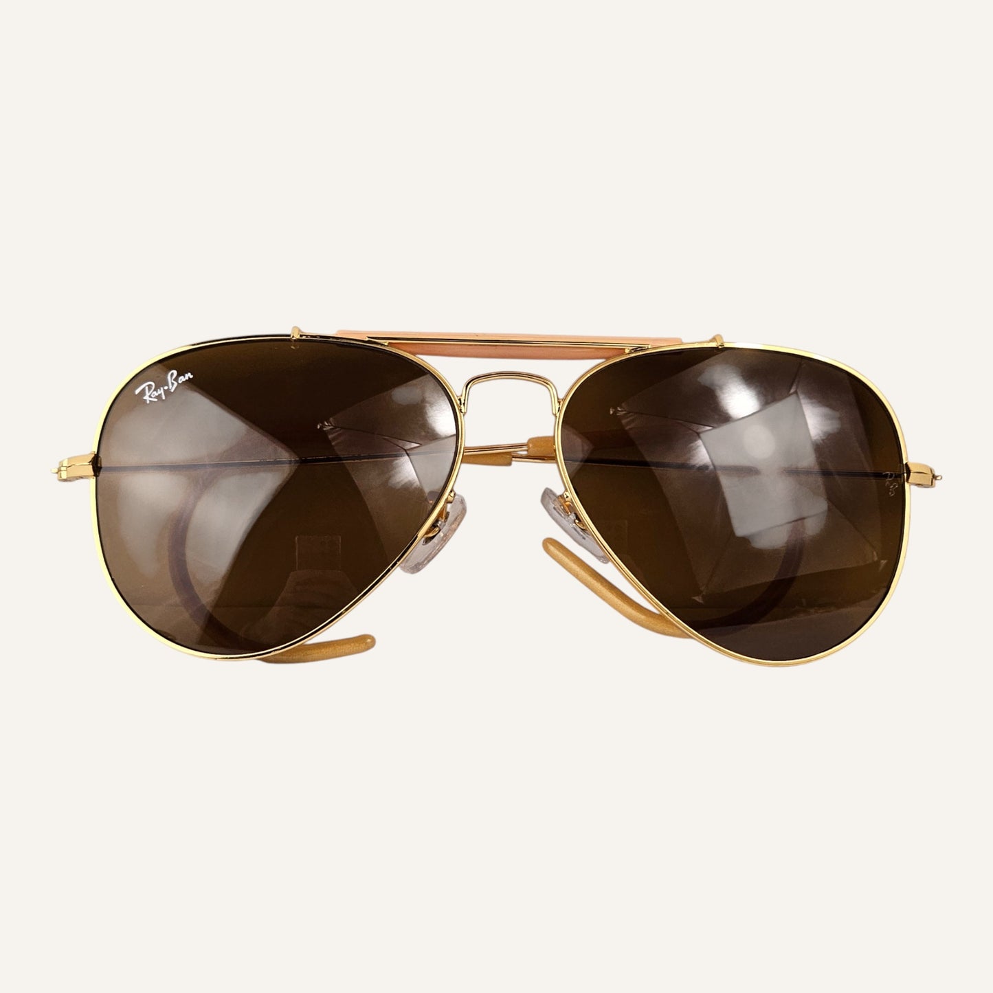 Outdoorsman Aviators - RB - Gold/Brown